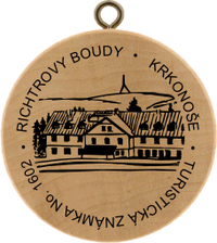 Turistická známka č. 1602 - Richtrovy boudy