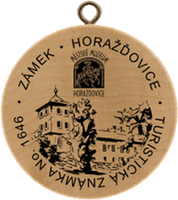 Turistická známka č. 1646 - Zámek Horažďovice