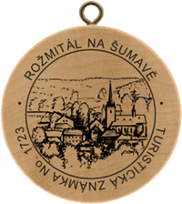 Turistická známka č. 1723 - Rožmitál na Šumavě