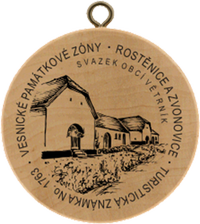 Turistická známka č. 1763 - Vesnické památkové zóny Rostěnice a Zvonovice