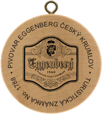 Turistická známka č. 1788 - Pivovar Eggenberg Český Krumlov