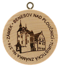 Turistická známka č. 374 - Benešov nad Ploučnicí