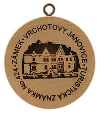 Turistická známka č. 424 - Vrchotovy Janovice