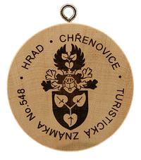 Turistická známka č. 548 - Chřenovice