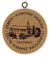 Turistická známka č. 552 - Komorní Hrádek