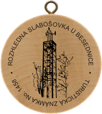 Turistická známka č. 1458 - Slabošovka u Besednice