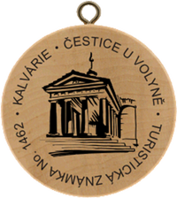 Turistická známka č. 1462 - Čestice u Volyně