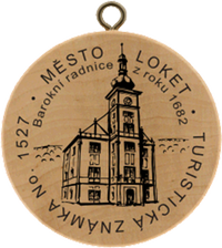 Turistická známka č. 1527 - Loket