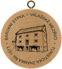 Turistická známka č. 1573 - Barokní sýpka - Valašské Meziříčí