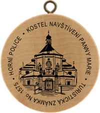 Turistická známka č. 1575 - Obec Horní Police