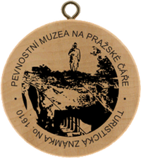 Turistická známka č. 1610 - Pevnostní muzea na Pražské čáře