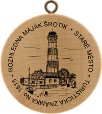 Turistická známka č. 1615 - Rozhledna Šrotík