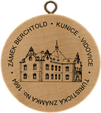 Turistická známka č. 1664 - Zámek Berchtold
