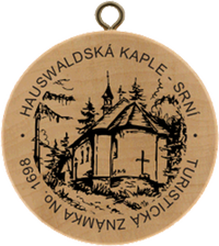 Turistická známka č. 1698 - Hauswaldská kaple - Srní