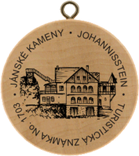 Turistická známka č. 1703 - Jánské kameny - Johannisstein