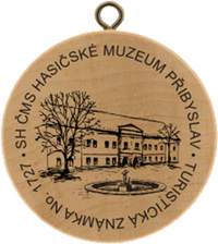 Turistická známka č. 1727 - Hasičské muzeum Přibyslav
