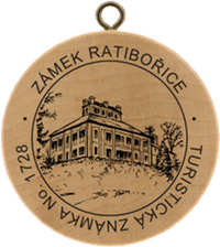 Turistická známka č. 1728 - Zámek Ratibořice