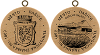 Turistická známka č. 1869 - Město Dašice