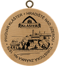 Turistická známka č. 1876 - Pivovar Klášter Hradiště nad Jizerou