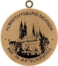 Turistická známka č. 284 - ALBRECHTSBURG MEISSEN