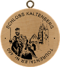 Turistická známka č. 460 - SCHLOSS KALTENBERG