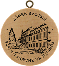 Turistická známka č. 1888 - Zámek Svojšín
