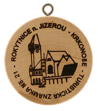 Turistická známka č. 21 - Rokytnice nad Jizerou