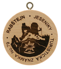 Turistická známka č. 79 - Rabštejn