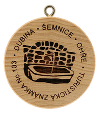 Turistická známka č. 103 - Dubina Šemnice