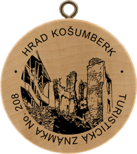 Turistická známka č. 208 - Košumberk
