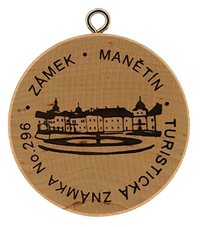 Turistická známka č. 296 - Manětín
