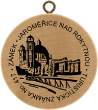 Turistická známka č. 417 - Jaroměřice nad Rokytnou