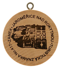 Turistická známka č. 417 - Jaroměřice nad Rokytnou