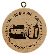 Turistická známka č. 445 - Seeberg - Ostroh