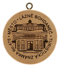 Turistická známka č. 475 - Lázně Bohdaneč