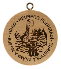 Turistická známka č. 609 - Neuberg - Podhradí