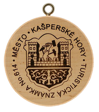 Turistická známka č. 614 - Kašperské Hory