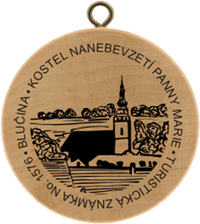 Turistická známka č. 1576 - Obec Blučina