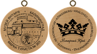 Turistická známka č. 303 - Kaliningrad - muzeum jantaru