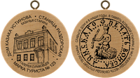 Turistická známka č. 123 - Razdorsky - Dům Kozáka Ustinov