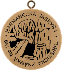 Turistická známka č. 189 - Harmanecká jaskyňa