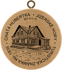 Turistická známka č. 1935 - Chata Hubertka, Jizerské hory