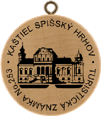 Turistická známka č. 253 - Kaštieľ Spišský Hrhov