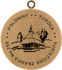 Turistická známka č. 258 - Topoľa