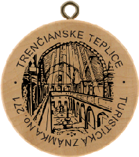 Turistická známka č. 271 - Trenčianské Teplice