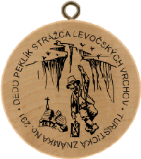 Turistická známka č. 291 - Dedo Peklík - Strážca Levočských vrchov