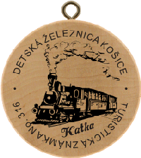 Turistická známka č. 316 - Detská železnica Košice