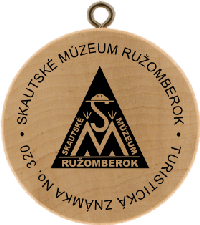 Turistická známka č. 320 - Skautské Múzeum Ružomberok
