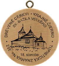 Turistická známka č. 352 - Drevené cerkvi - Krajné Čierno