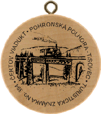 Turistická známka č. 394 - ČERTOV VIADUKT